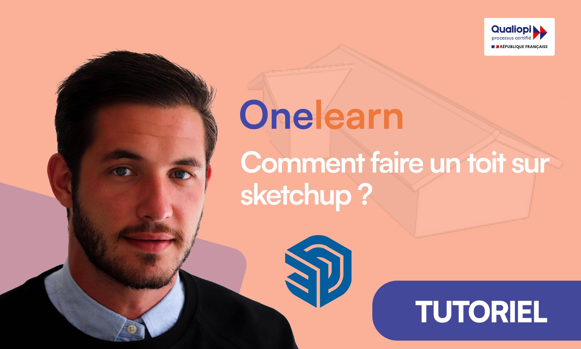 Comment faire un toit dans SketchUp